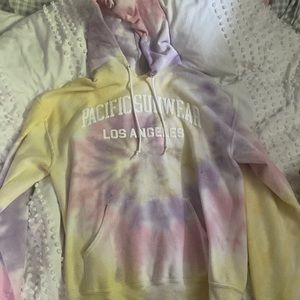 Pacsun pacific sunwear tye dye sweatshirt